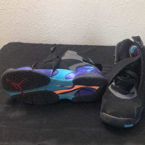 Jordan Retro 8 Aqua size 6.5 - Picture 5 of 5